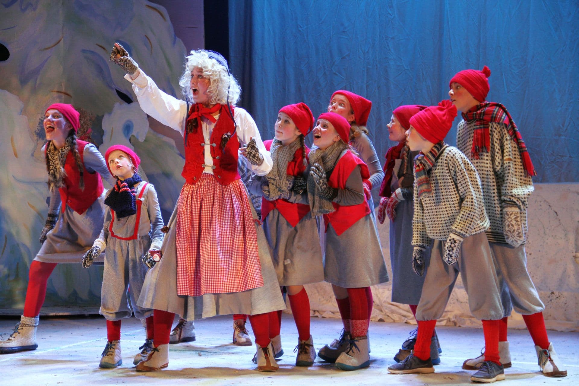 Kulturinnslag som barneteater kan gjøre arenaen aktuell for barnefamilier. Her ved Bærum barneteater.