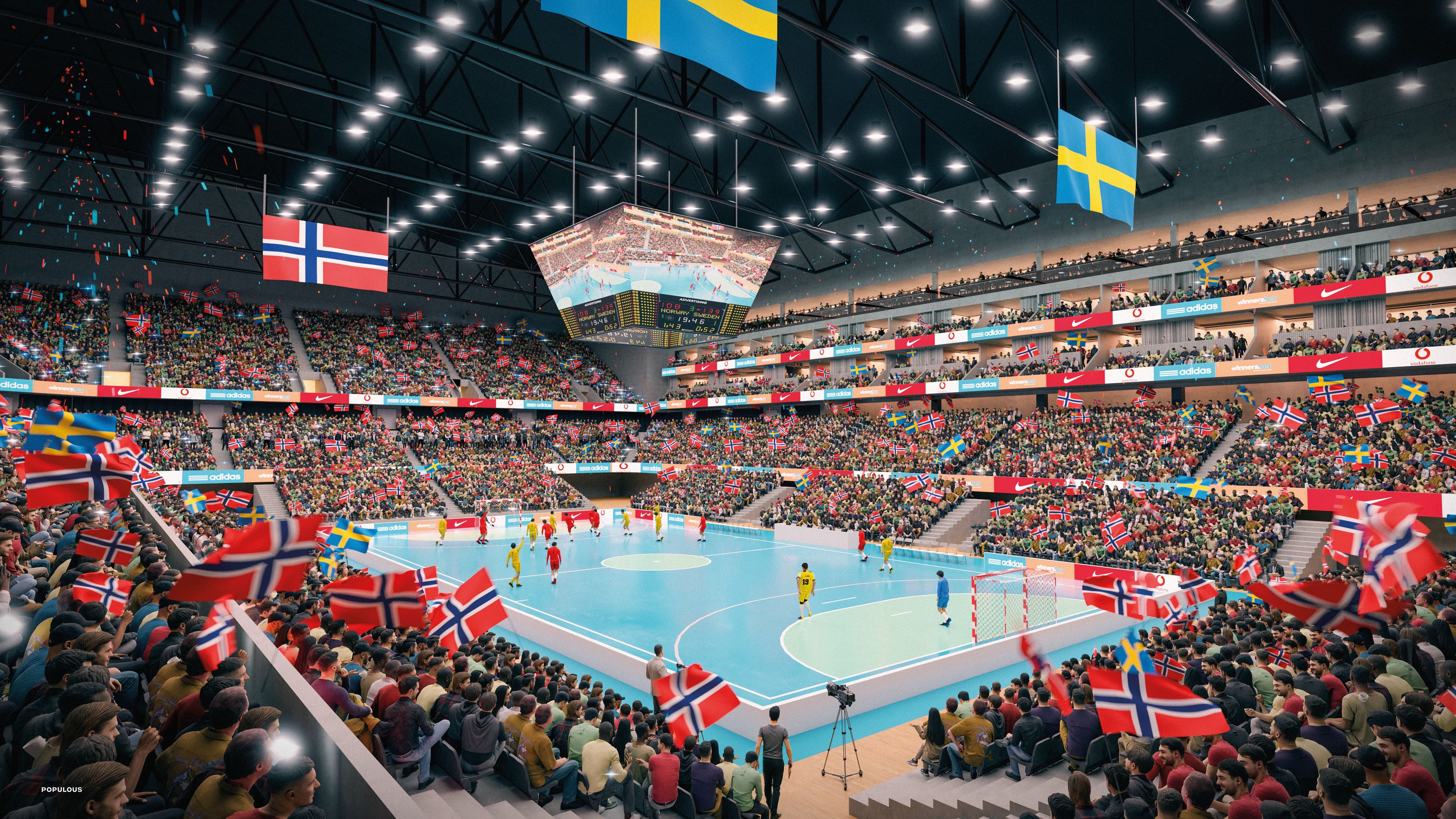 Unity Arena ved sportsarrangement